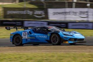 #12 Ferrari 296 GT3 EVO of Matias Perez Companc and Frederik Schandorff, AF Corse USA, GT World Challenge America, Pro, SRO America, Sonoma Raceway, Sonoma, CA, Mar 27 - 29, 2026
 | Fabian Lagunas&copy;2026