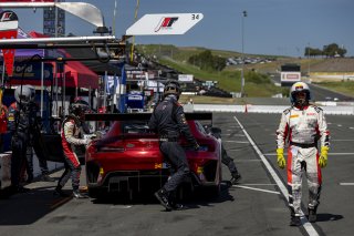 #34 Mercedes-AMG GT3 EVO of Michai Stephens and Mikael Grenier, JMF Motorsports, GT World Challenge America, Pro, SRO America, Sonoma Raceway, Sonoma, CA, Mar 27 - 29, 2026
 | Fabian Lagunas&copy;2026