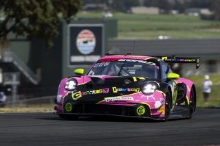 #13 Porsche 911 GT3-R (992) of Todd Parriott and Riley Dickinson, Kellymoss, GT World Challenge America, Pro-Am, SRO America, Sonoma Raceway, Sonoma, CA, Mar 27 - 29, 2026
 | Fabian Lagunas&copy;2026