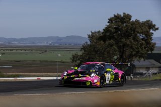 #13 Porsche 911 GT3-R (992) of Todd Parriott and Riley Dickinson, Kellymoss, GT World Challenge America, Pro-Am, SRO America, Sonoma Raceway, Sonoma, CA, Mar 27 - 29, 2026
 | Fabian Lagunas&copy;2026