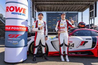 #34 Mercedes-AMG GT3 EVO of Michai Stephens and Mikael Grenier, JMF Motorsports, GT World Challenge America, Pro, SRO America, Sonoma Raceway, Sonoma, CA, Mar 27 - 29, 2026
 | Fabian Lagunas&copy;2026