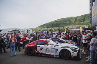 #34 Mercedes-AMG GT3 EVO of Michai Stephens and Mikael Grenier, JMF Motorsports, GT World Challenge America, Pro, SRO America, Sonoma Raceway, Sonoma, CA, Mar 27 - 29, 2026
 | Andrew Miterko Photography LLC &copy;2026