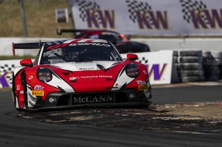 #8 Porsche 911 GT3-R (992) EVO of Michael McCann Jr. and Zachary Vanier, McCann Racing, GT World Challenge America, Pro, SRO America, Sonoma Raceway, Sonoma, CA, Mar 27 - 29, 2026
 | Fabian Lagunas&copy;2026