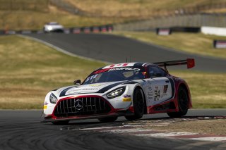 #34 Mercedes-AMG GT3 EVO of Michai Stephens and Mikael Grenier, JMF Motorsports, GT World Challenge America, Pro, SRO America, Sonoma Raceway, Sonoma, CA, Mar 27 - 29, 2026
 | Fabian Lagunas&copy;2026