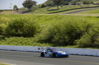 #017 Porsche 911 GT3-R (992) of Michael Clark and Colin Braun, Kellymoss, GT World Challenge America, Pro-Am, SRO America, Sonoma Raceway, Sonoma, CA, Mar 27 - 29, 2026
 | Fabian Lagunas&copy;2026