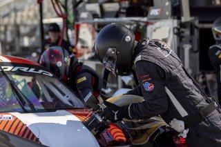 #28 Porsche 911 GT3-R (992) of Juan Martinez and Jan Heylen, RS1, GT World Challenge America, Pro-Am, SRO America, Sonoma Raceway, Sonoma, CA, Mar 27 - 29, 2026
 | Fabian Lagunas&copy;2026