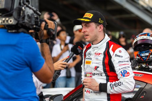 #34 Mercedes-AMG GT3 EVO of Michai Stephens and Mikael Grenier, JMF Motorsports, GT World Challenge America, Pro, SRO America, Sonoma Raceway, Sonoma, CA, Mar 27 - 29, 2026
 | Fabian Lagunas&copy;2026
