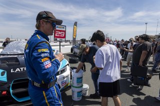 Fan Grid Walk, #29 BMW M4 GT3 EVO of Justin Rothberg and Robby Foley, Turner Motorsport, GT World Challenge America, Pro, SRO America, Sonoma Raceway, Sonoma, CA, Mar 27 - 29, 2026
 | Fabian Lagunas&copy;2026