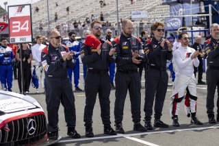 #34 Mercedes-AMG GT3 EVO of Michai Stephens and Mikael Grenier, JMF Motorsports, GT World Challenge America, Pro, SRO America, Sonoma Raceway, Sonoma, CA, Mar 27 - 29, 2026
 | Fabian Lagunas&copy;2026