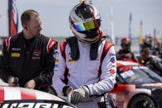 #8 Porsche 911 GT3-R (992) EVO of Michael McCann Jr. and Zachary Vanier, McCann Racing, GT World Challenge America, Pro, SRO America, Sonoma Raceway, Sonoma, CA, Mar 27 - 29, 2026
 | Fabian Lagunas&copy;2026