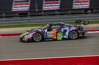 #32 Porsche 911 GT3-R (992) EVO of Kyle Washington and Tom Sargent, GMG Racing, GT World Challenge America, Pro-Am, SRO America, Circuit of The Americas, Austin, TX, Apr 24 - 26, 2026
 | Fabian Lagunas | www.lagunasphotography.com | 2026