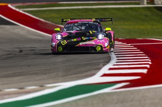 #13 Porsche 911 GT3-R (992) EVO of Todd Parriott and Riley Dickinson, Kellymoss, GT World Challenge America, Pro-Am, SRO America, Circuit of The Americas, Austin, TX, Apr 24 - 26, 2026
 | Fabian Lagunas | www.lagunasphotography.com | 2026
