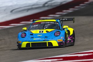 #242 Porsche 911 GT3-R (992) EVO of Therese Lahlouh and Thomas Merrill, Wright Motorsports, GT World Challenge America, Pro-Am, SRO America, Circuit of The Americas, Austin, TX, Apr 24 - 26, 2026
 | Fabian Lagunas | www.lagunasphotography.com | 2026