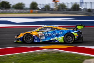 #69 McLaren 720S GT3 EVO of Todd Coleman and Aaron Telitz, Archangel Motorsports, GT World Challenge America, Pro-Am, SRO America, Circuit of The Americas, Austin, TX, Apr 24 - 26, 2026
 | Fabian Lagunas | www.lagunasphotography.com | 2026