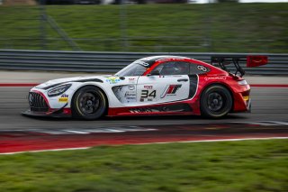 #34 Mercedes-AMG GT3 EVO of Michai Stephens and Mikael Grenier, JMF Motorsports, GT World Challenge America, Pro, SRO America, Circuit of The Americas, Austin, TX, Apr 24 - 26, 2026
 | Fabian Lagunas | www.lagunasphotography.com | 2026