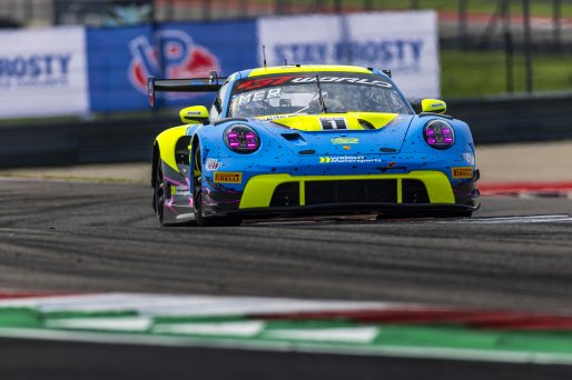 #242 Porsche 911 GT3-R (992) EVO of Therese Lahlouh and Thomas Merrill, Wright Motorsports, GT World Challenge America, Pro-Am, SRO America, Circuit of The Americas, Austin, TX, Apr 24 - 26, 2026
 | Fabian Lagunas | www.lagunasphotography.com | 2026