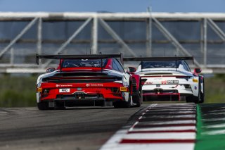 #8 Porsche 911 GT3-R (992) EVO of Michael McCann Jr. and Zachary Vanier, McCann Racing, GT World Challenge America, Pro, SRO America, Circuit of The Americas, Austin, TX, Apr 24 - 26, 2026
 | Fabian Lagunas | www.lagunasphotography.com | 2026