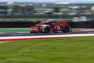 #8 Porsche 911 GT3-R (992) EVO of Michael McCann Jr. and Zachary Vanier, McCann Racing, GT World Challenge America, Pro, SRO America, Circuit of The Americas, Austin, TX, Apr 24 - 26, 2026
 | Fabian Lagunas | www.lagunasphotography.com | 2026