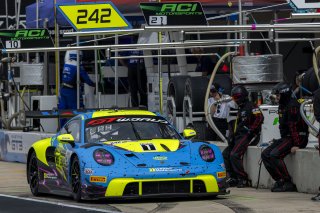 #242 Porsche 911 GT3-R (992) EVO of Therese Lahlouh and Thomas Merrill, Wright Motorsports, GT World Challenge America, Pro-Am, SRO America, Circuit of The Americas, Austin, TX, Apr 24 - 26, 2026
 | Fabian Lagunas | www.lagunasphotography.com | 2026