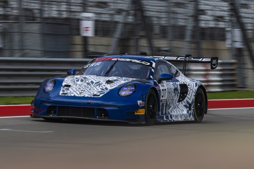 #017 Porsche 911 GT3-R (992) EVO of Michael Clark and Colin Braun, Kellymoss, GT World Challenge America, Pro-Am, SRO America, Circuit of The Americas, Austin, TX, Apr 24 - 26, 2026
 | Fabian Lagunas | www.lagunasphotography.com | 2026