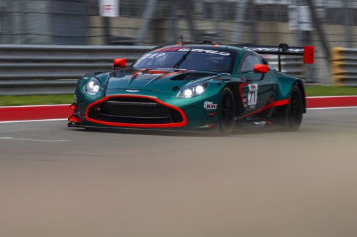 #71 Aston Martin Vantage AMR GT3 EVO of Robin Liddell and Frank DePew, Rebel Rock Racing, GT World Challenge America, Pro-Am, SRO America, Circuit of The Americas, Austin, TX, Apr 24 - 26, 2026
 | Fabian Lagunas | www.lagunasphotography.com | 2026