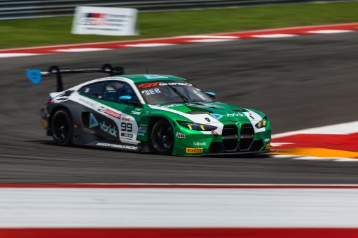 #99 BMW M4 GT3 EVO of Derek DeBoer and Hampus Eriksson, Random Vandals Racing, GT World Challenge America, Pro-Am, SRO America, Circuit of The Americas, Austin, TX, Apr 24 - 26, 2026w
 | Fabian Lagunas | www.lagunasphotography.com | 2026