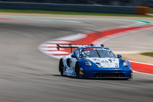 #017 Porsche 911 GT3-R (992) EVO of Michael Clark and Colin Braun, Kellymoss, GT World Challenge America, Pro-Am, SRO America, Circuit of The Americas, Austin, TX, Apr 24 - 26, 2026
 | Fabian Lagunas | www.lagunasphotography.com | 2026