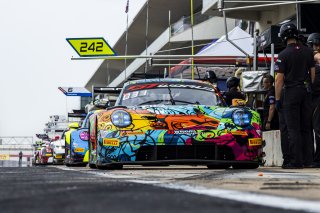 #31 Porsche 911 GT3-R (992) EVO of Dave Musial Jr. and Ryan Yardley, Wright Motorsports, GT World Challenge America, Pro-Am, SRO America, Circuit of The Americas, Austin, TX, Apr 24 - 26, 2026
 | Fabian Lagunas | www.lagunasphotography.com | 2026