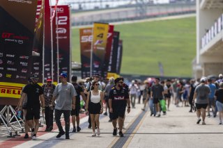 Fan Interaction, Paddock, GT World Challenge America, SRO America, Circuit of The Americas, Austin, TX, Apr 24 - 26, 2026, Brand Highlight
 | Fabian Lagunas | www.lagunasphotography.com | 2026