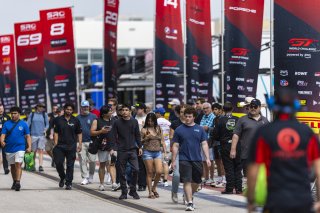 Fan Interaction, Paddock, GT World Challenge America, SRO America, Circuit of The Americas, Austin, TX, Apr 24 - 26, 2026, Brand Highlight
 | Fabian Lagunas | www.lagunasphotography.com | 2026