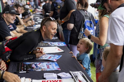Autograph Session, World Challenge America, SRO America, Circuit of The Americas, Austin, TX, Apr 24 - 26, 2026, Fan Interactions, #28 Porsche 911 GT3-R (992) EVO of JP Martinez and Jan Heylen, RS1, GT World Challenge America, Pro-Am
 | Fabian Lagunas | www.lagunasphotography.com | 2026