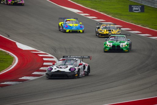 #88 Porsche 911 GT3-R (992) EVO of John Gilliland and Loek Hartog, Kellymoss, GT World Challenge America, Pro-Am, SRO America, Circuit of The Americas, Austin, TX, Apr 24 - 26, 2026
 | Fabian Lagunas | www.lagunasphotography.com | 2026