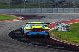 #242 Porsche 911 GT3-R (992) EVO of Therese Lahlouh and Thomas Merrill, Wright Motorsports, GT World Challenge America, Pro-Am, SRO America, Circuit of The Americas, Austin, TX, Apr 24 - 26, 2026
 | Fabian Lagunas | www.lagunasphotography.com | 2026