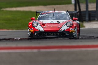 #8 Porsche 911 GT3-R (992) EVO of Michael McCann Jr. and Zachary Vanier, McCann Racing, GT World Challenge America, Pro, SRO America, Circuit of The Americas, Austin, TX, Apr 24 - 26, 2026
 | Fabian Lagunas | www.lagunasphotography.com | 2026