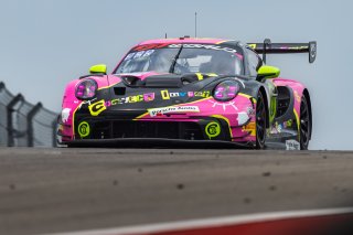 #13 Porsche 911 GT3-R (992) EVO of Todd Parriott and Riley Dickinson, Kellymoss, GT World Challenge America, Pro-Am, SRO America, Circuit of The Americas, Austin, TX, Apr 24 - 26, 2026
 | Fabian Lagunas | www.lagunasphotography.com | 2026