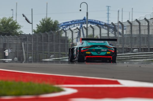 #71 Aston Martin Vantage AMR GT3 EVO of Robin Liddell and Frank DePew, Rebel Rock Racing, GT World Challenge America, Pro-Am, SRO America, Circuit of The Americas, Austin, TX, Apr 24 - 26, 2026
 | Fabian Lagunas | www.lagunasphotography.com | 2026