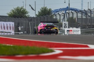 #13 Porsche 911 GT3-R (992) EVO of Todd Parriott and Riley Dickinson, Kellymoss, GT World Challenge America, Pro-Am, SRO America, Circuit of The Americas, Austin, TX, Apr 24 - 26, 2026
 | Fabian Lagunas | www.lagunasphotography.com | 2026