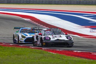 #88 Porsche 911 GT3-R (992) EVO of John Gilliland and Loek Hartog, Kellymoss, GT World Challenge America, Pro-Am, SRO America, Circuit of The Americas, Austin, TX, Apr 24 - 26, 2026
 | Fabian Lagunas | www.lagunasphotography.com | 2026