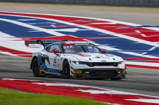 #6 Ford Mustang GT3 EVO of Cameron Lawrence and Alex Sedgwick, Dollahite Racing, GT World Challenge America, Pro, SRO America, Circuit of The Americas, Austin, TX, Apr 24 - 26, 2026
 | Fabian Lagunas | www.lagunasphotography.com | 2026