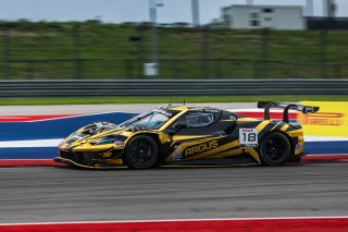 #18 Ferrari 296 GT3 of Sebastian Mascaro and Riccardo Agostini, Triarsi Competizione, GT World Challenge America, Pro-Am, SRO America, Circuit of The Americas, Austin, TX, Apr 24 - 26, 2026
 | Fabian Lagunas | www.lagunasphotography.com | 2026