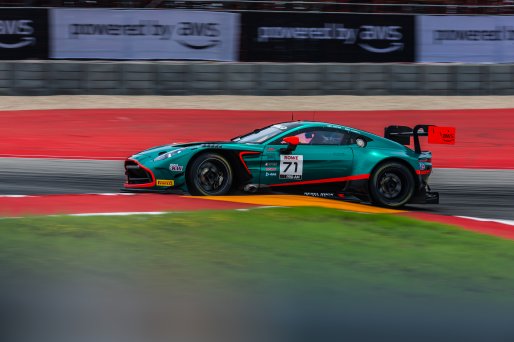 #71 Aston Martin Vantage AMR GT3 EVO of Robin Liddell and Frank DePew, Rebel Rock Racing, GT World Challenge America, Pro-Am, SRO America, Circuit of The Americas, Austin, TX, Apr 24 - 26, 2026
 | Fabian Lagunas | www.lagunasphotography.com | 2026