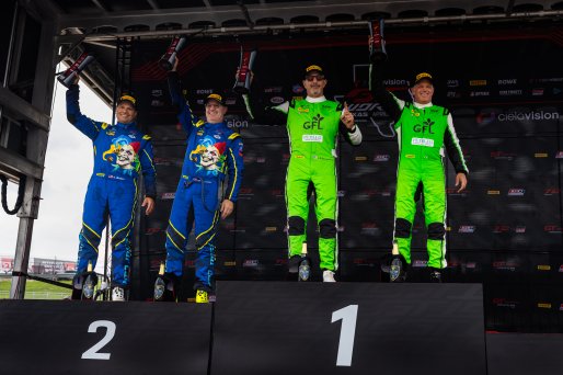 #163 Ferrari 296 GT3 EVO of Jay Schreibman and Oswaldo Negri, AF Corse USA, GT World Challenge America, Am, SRO America, Circuit of The Americas, Austin, TX, Apr 24 - 26, 2026, #11 Mercedes-AMG GT3 EVO of Marc Austin and Jason Golan, MAD Joker by Lone Sta | Fabian Lagunas | www.lagunasphotography.com | 2026