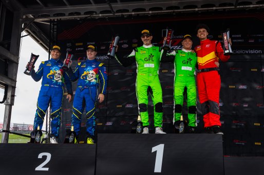 #163 Ferrari 296 GT3 EVO of Jay Schreibman and Oswaldo Negri, AF Corse USA, GT World Challenge America, Am, SRO America, Circuit of The Americas, Austin, TX, Apr 24 - 26, 2026, #11 Mercedes-AMG GT3 EVO of Marc Austin and Jason Golan, MAD Joker by Lone Sta | Fabian Lagunas | www.lagunasphotography.com | 2026