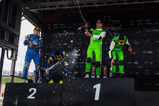 #163 Ferrari 296 GT3 EVO of Jay Schreibman and Oswaldo Negri, AF Corse USA, GT World Challenge America, Am, SRO America, Circuit of The Americas, Austin, TX, Apr 24 - 26, 2026, #11 Mercedes-AMG GT3 EVO of Marc Austin and Jason Golan, MAD Joker by Lone Sta | Fabian Lagunas | www.lagunasphotography.com | 2026