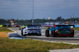 #017 Porsche 911 GT3-R (992) EVO of Michael Clark and Colin Braun, Kellymoss, GT World Challenge America, Pro-Am, SRO America, Sebring International Raceway, Sebring, FL, May 7 - 10, 2026
 | Andrew Miterko Photography LLC &copy;2026