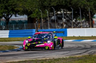 #13 Porsche 911 GT3-R (992) EVO of Todd Parriott and Riley Dickinson, Kellymoss, GT World Challenge America, Pro-Am, SRO America, Sebring International Raceway, Sebring, FL, May 7 - 10, 2026
 | Andrew Miterko Photography LLC &copy;2026