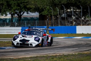 #88 Porsche 911 GT3-R (992) EVO of John Gilliland and Loek Hartog, Kellymoss, GT World Challenge America, Pro-Am, SRO America, Sebring International Raceway, Sebring, FL, May 7 - 10, 2026
 | Andrew Miterko Photography LLC &copy;2026