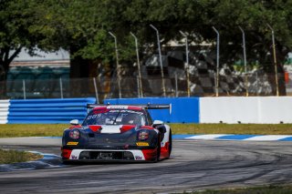 #28 Porsche 911 GT3-R (992) EVO of JP Martinez and Jan Heylen, RS1, GT World Challenge America, Pro-Am, SRO America, Sebring International Raceway, Sebring, FL, May 7 - 10, 2026
 | Andrew Miterko Photography LLC &copy;2026