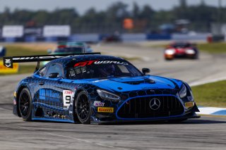 #9 Mercedes-AMG GT3 EVO of Brayton Williams and Daniel Morad, TR3 Racing, GT World Challenge America, Pro-Am, SRO America, Sebring International Raceway, Sebring, FL, May 7 - 10, 2026
 | Fabian Lagunas | www.lagunasphotography.com | 2026