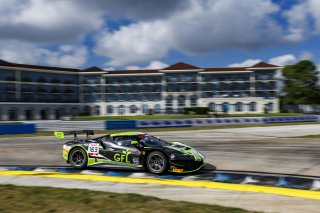 #163 Ferrari 296 GT3 EVO of Jay Schreibman and Oswaldo Negri, AF Corse USA, GT World Challenge America, Am, SRO America, Sebring International Raceway, Sebring, FL, May 7 - 10, 2026
 | Fabian Lagunas | www.lagunasphotography.com | 2026